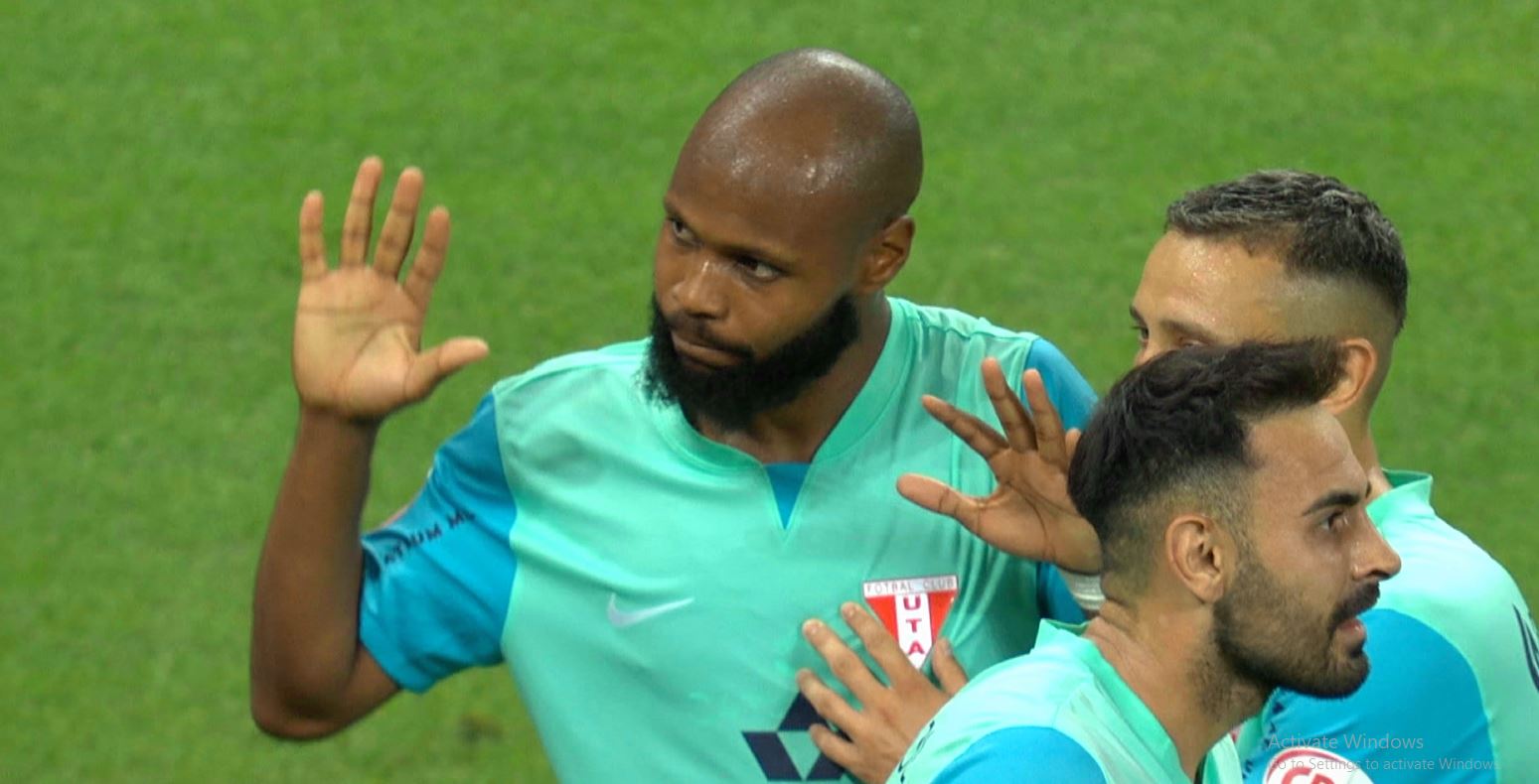 Dinamo - UTA 0-1, Digi Sport 1. Abdallah a marcat împotriva fostei echipe. Gestul atacantului