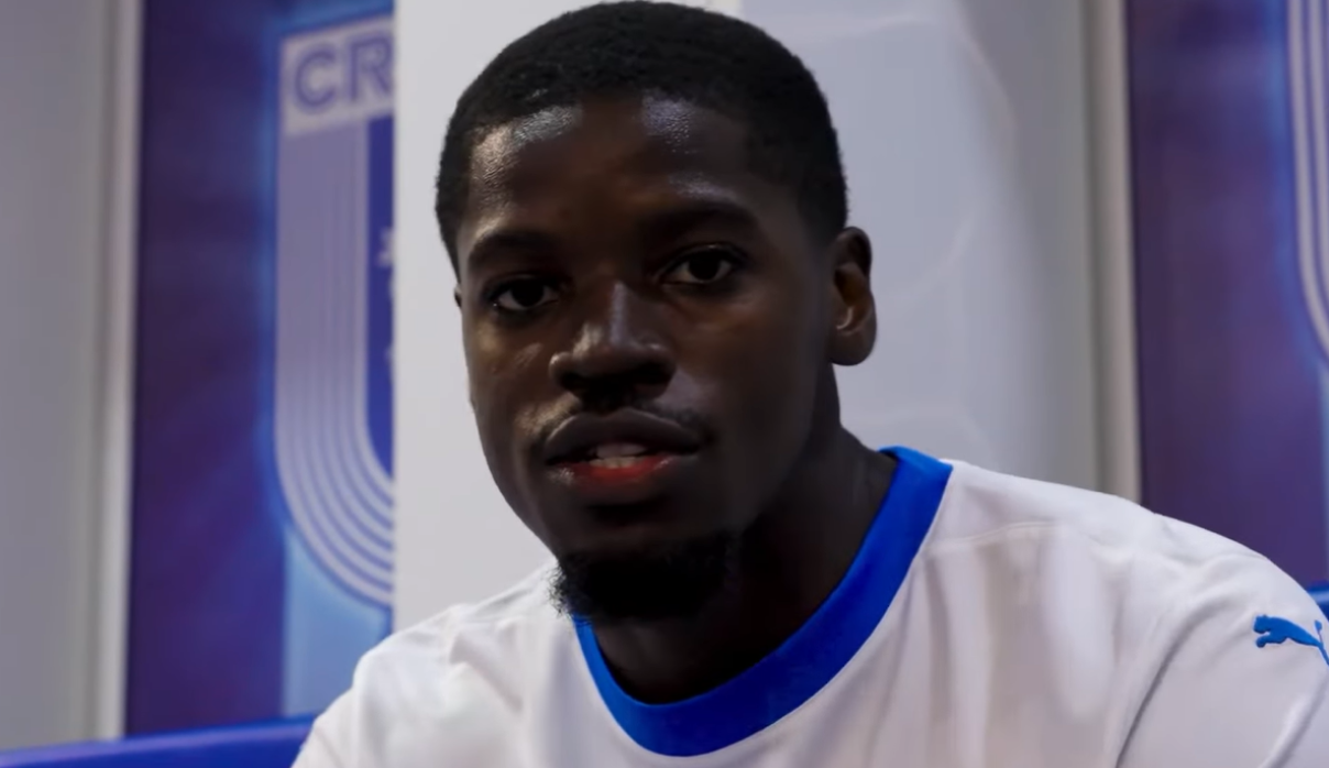 Steven Nsimba a jucat doar 5 meciuri la Universitatea Craiova și a descris fotbalul românesc în 4 cuvinte!