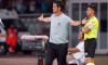 Bari, Italy. 17th Aug, 2025. coach Cristian Chivu of FC Inter during Inter - FC Internazionale vs Olympiakos, Friendly football match in Bari, Italy, August 16 2025 Credit: Independent Photo Agency/Alamy Live News
