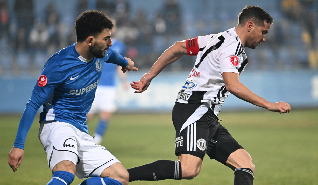 Farul - U Cluj 0-0, ACUM pe Digi Sport 1. Meci tare la Ovidiu între Zicu și Sabău