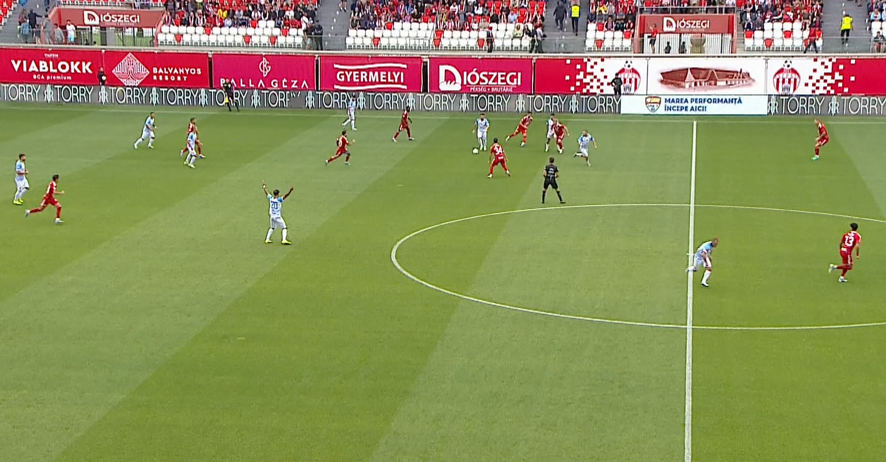 Sepsi - Corvinul 0-1, ACUM, pe Digi Sport 1. GOOOL! Albino a deschis scorul!