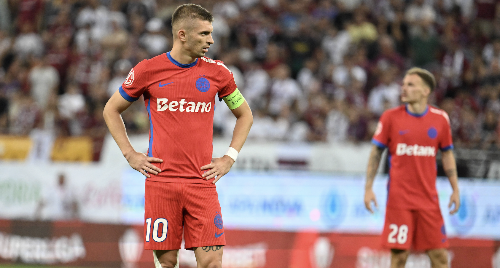 O revenire, dar și două probleme uriașe pentru FCSB, înaintea meciului cu Aberdeen