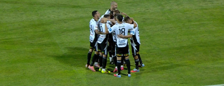 Farul - U Cluj 0-1. În 10 oameni, ”Studenții” au obținut victoria la Ovidiu