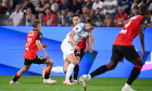 Match de football en ligue 1 - Rennes l'emporte 1-0 sur Marseille au Roazhon Park