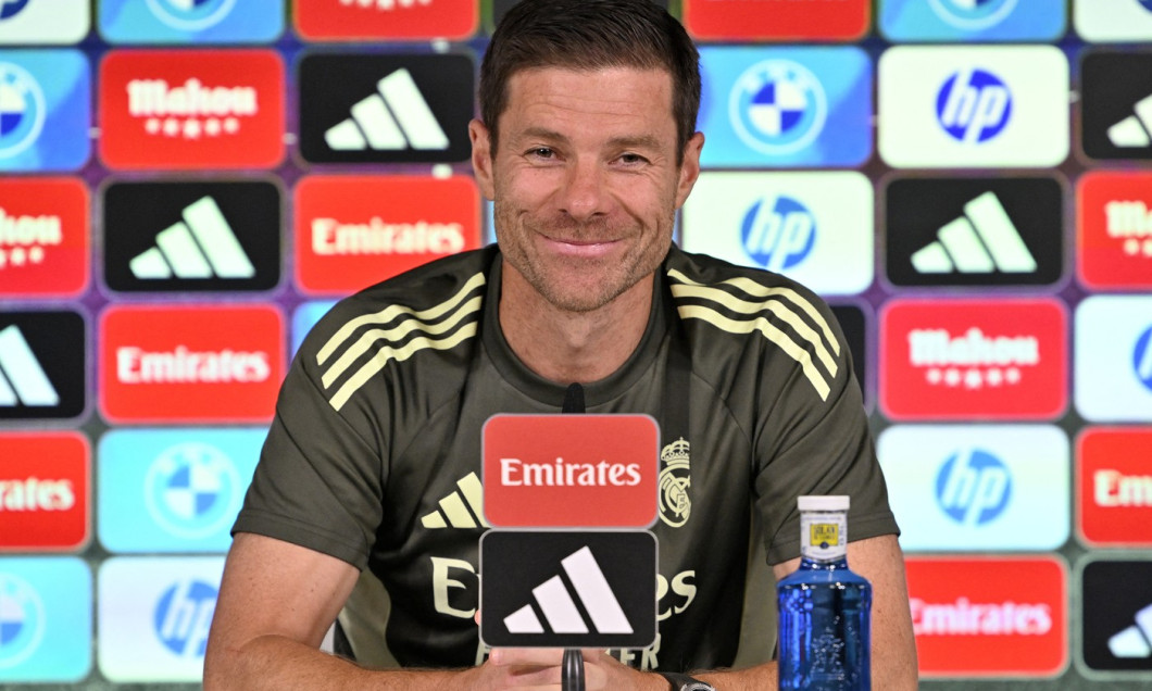 Head coach of Real Madrid Xabi Alonso