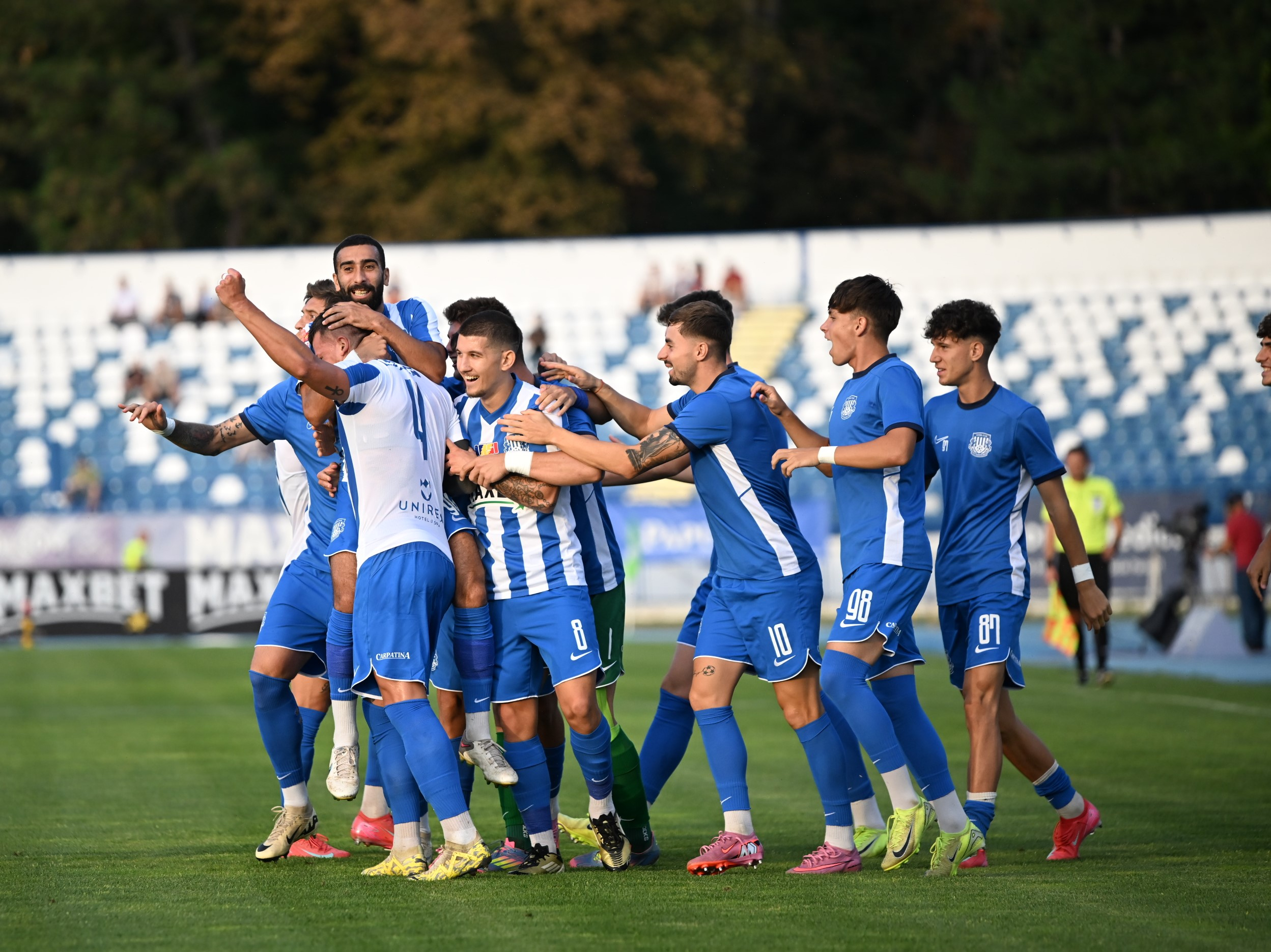 Poli Iași - Gloria Bistrița 3-0. Elevii lui Tony, succes fără probleme în Copou
