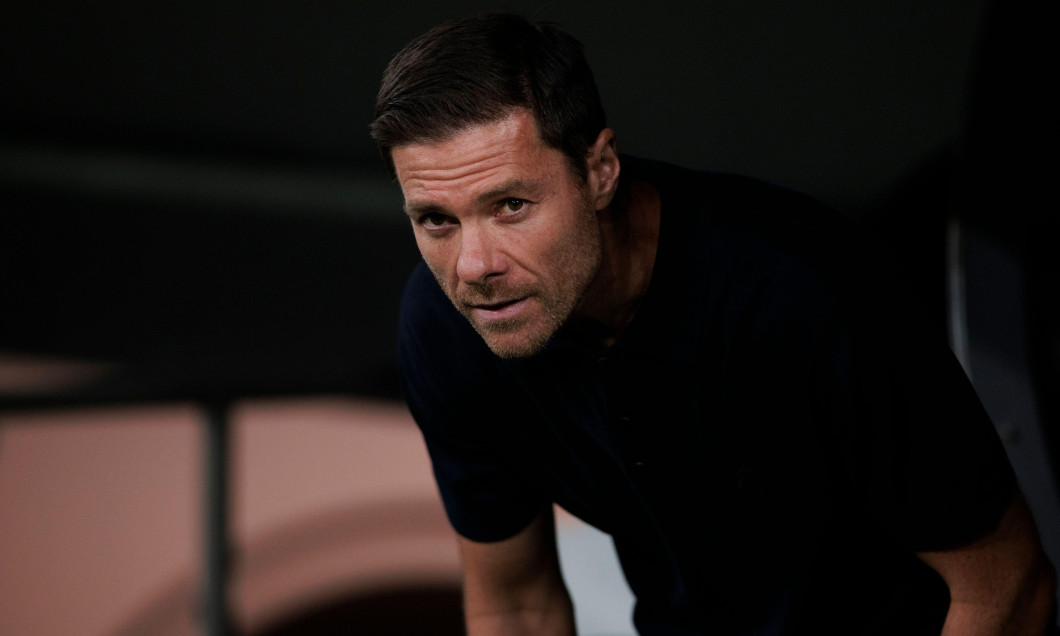 MADRID, SPAIN - August 19: Head coach of Real Madrid Xabi Alonso during the La Liga 2025/26 match between Real Madrid and Osasuna at Santiago Bernabeu Stadium. (Photo by Guillermo Martinez)