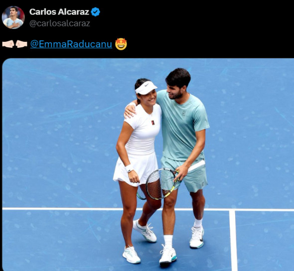 emma raducanu carlos alcaraz