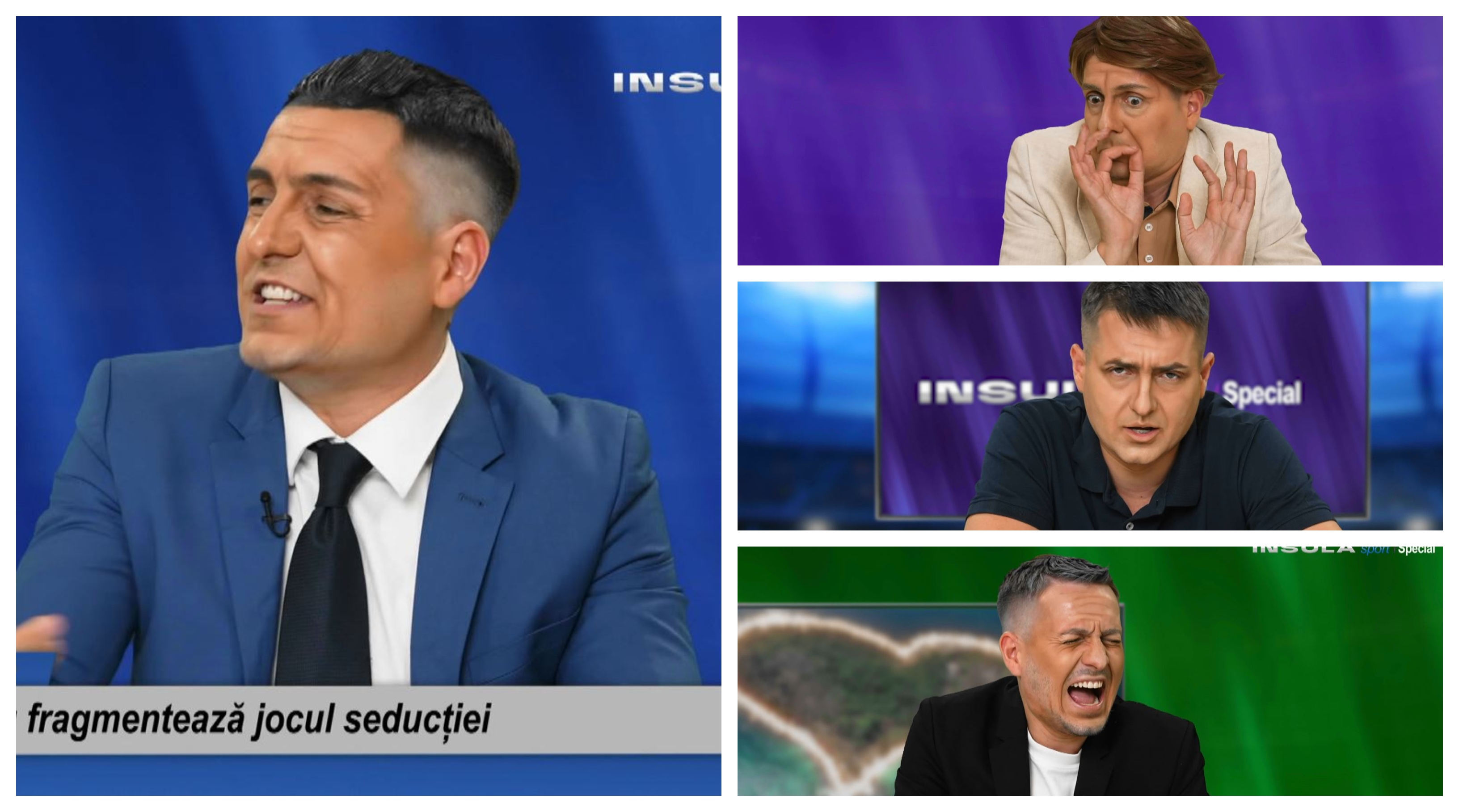 Ilie Dumitrescu, protagonist în parodia lui George Tănase: Insula Iubirii, în varianta Special. ”Nu se vede pregătirea”