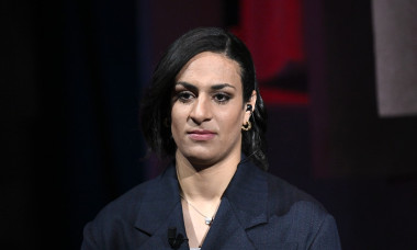 Algerian Olympic boxing champion Imane Khelif attends Italian TV show in Rome, Italy - 11 Nov 2024