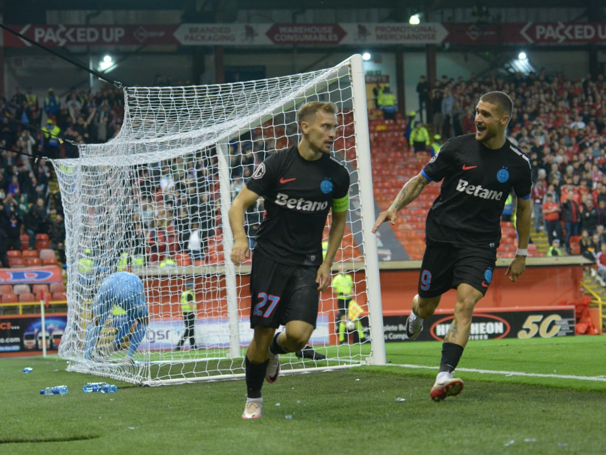 ”De ce?”. Gigi Becali a făcut ”pariul” în direct, după Aberdeen - FCSB 2-2