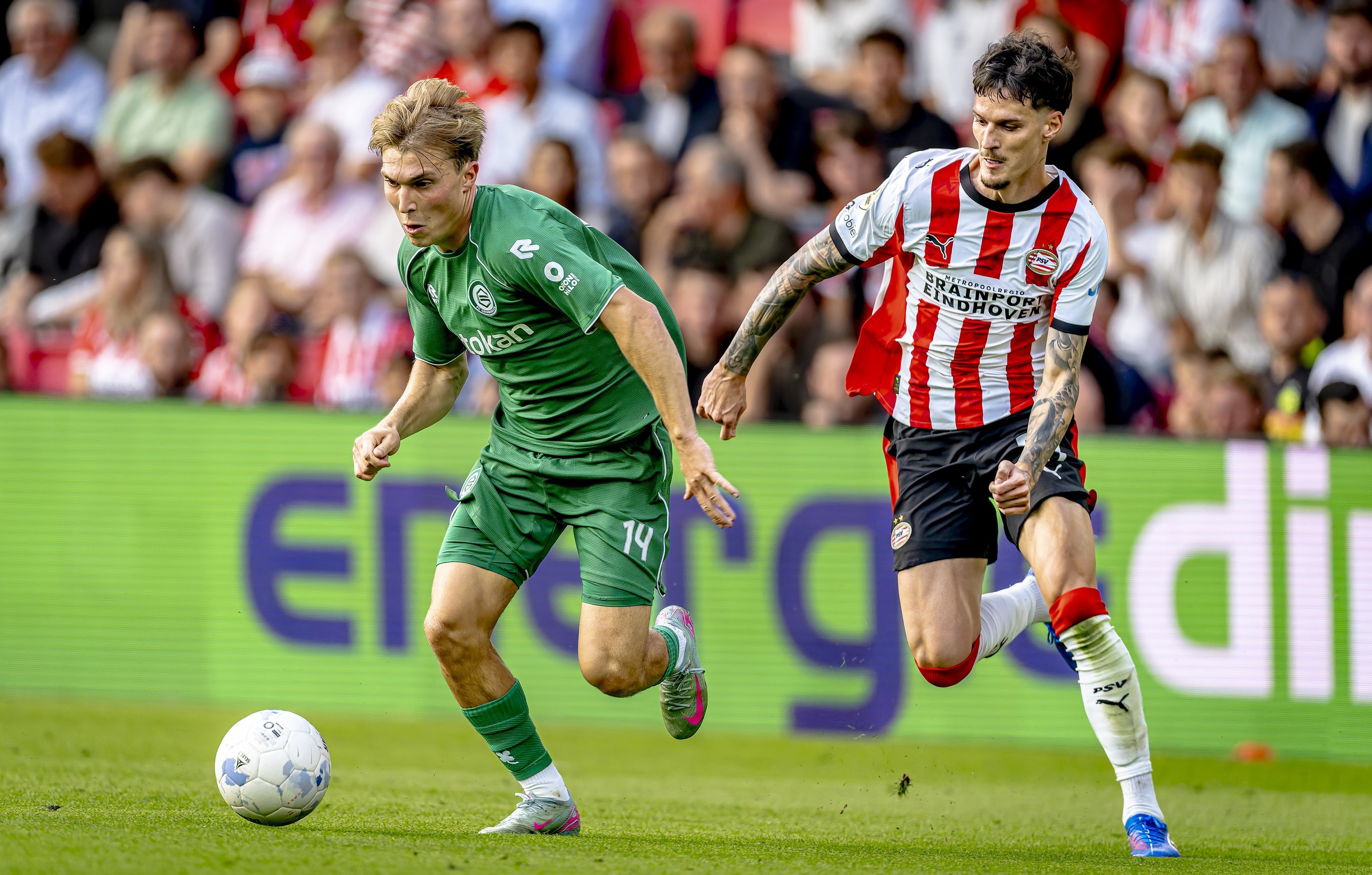 Dennis Man a debutat oficial la PSV! Ce notă a primit după ce a fost scos la pauză