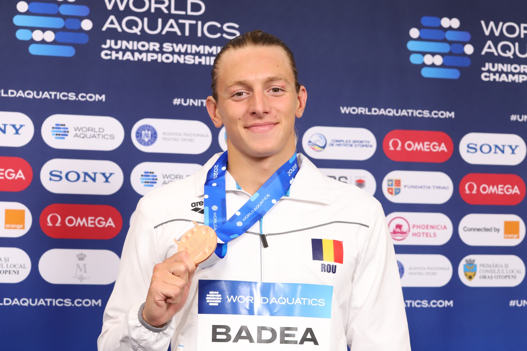 Robert Badea, medalizat cu bronz la Campionatul Mondial de înot pentru juniori!