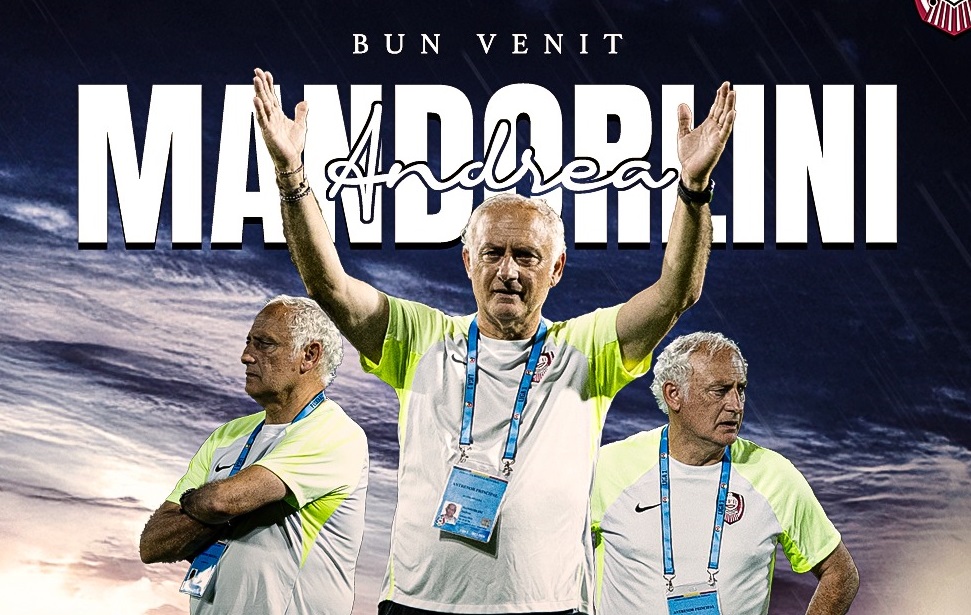 Andrea Mandorlini, noul antrenor de la CFR! Italianul bifează al treilea mandat în Gruia