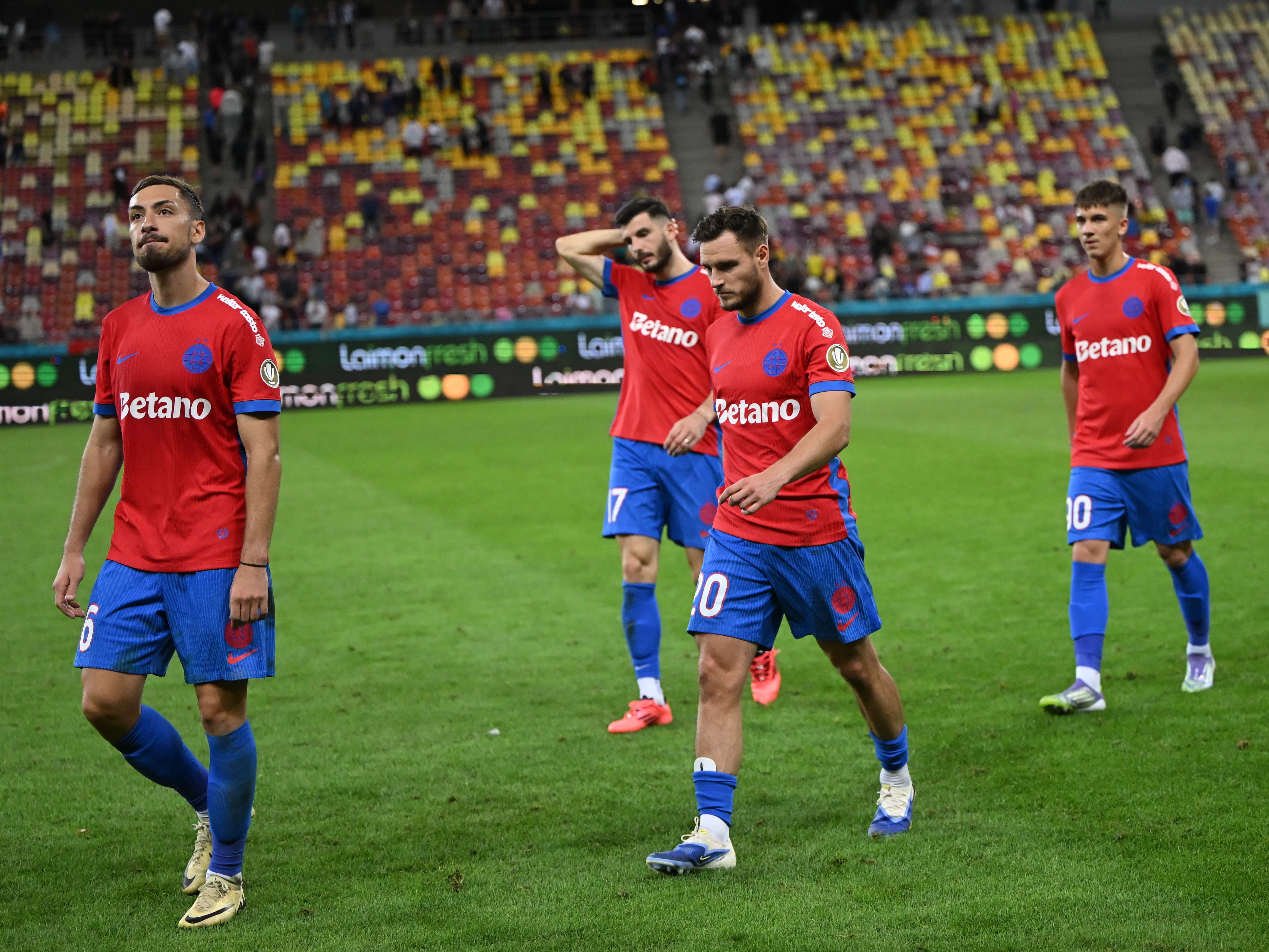 Scoțienii au reacționat, după ce FCSB a pierdut cu FC Argeș înaintea returului cu Aberdeen din Europa League