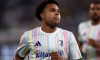 Weston Mckennie of Juventus Fc during warm up before the Serie A match beetween Juventus Fc and Parma Calcio at Allianz Stadium on August 24, 2025 in Turin, Italy .