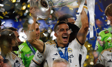 Official training before UEFA Champions League 2024 final game between Borussia Dortmund and Real Madrid in London, UK - 01 Jun 2024