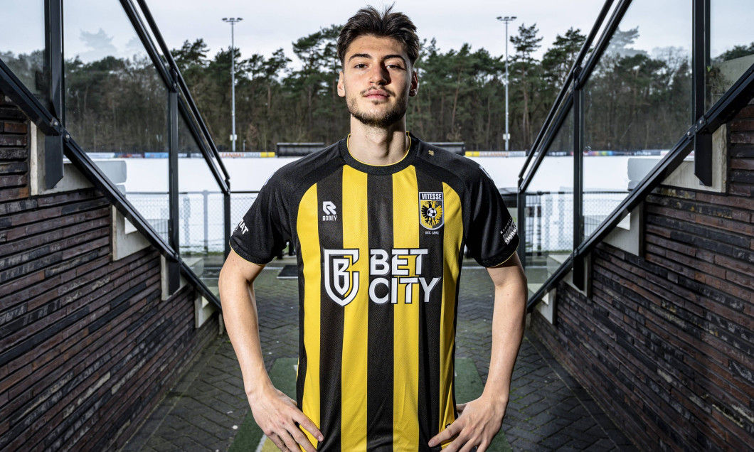 ARNHEM, 21-01-2024, Sportcentrum Papendal, football, Dutch Eredivisie, season 2023 / 2024, Presentation of new Vitesse p