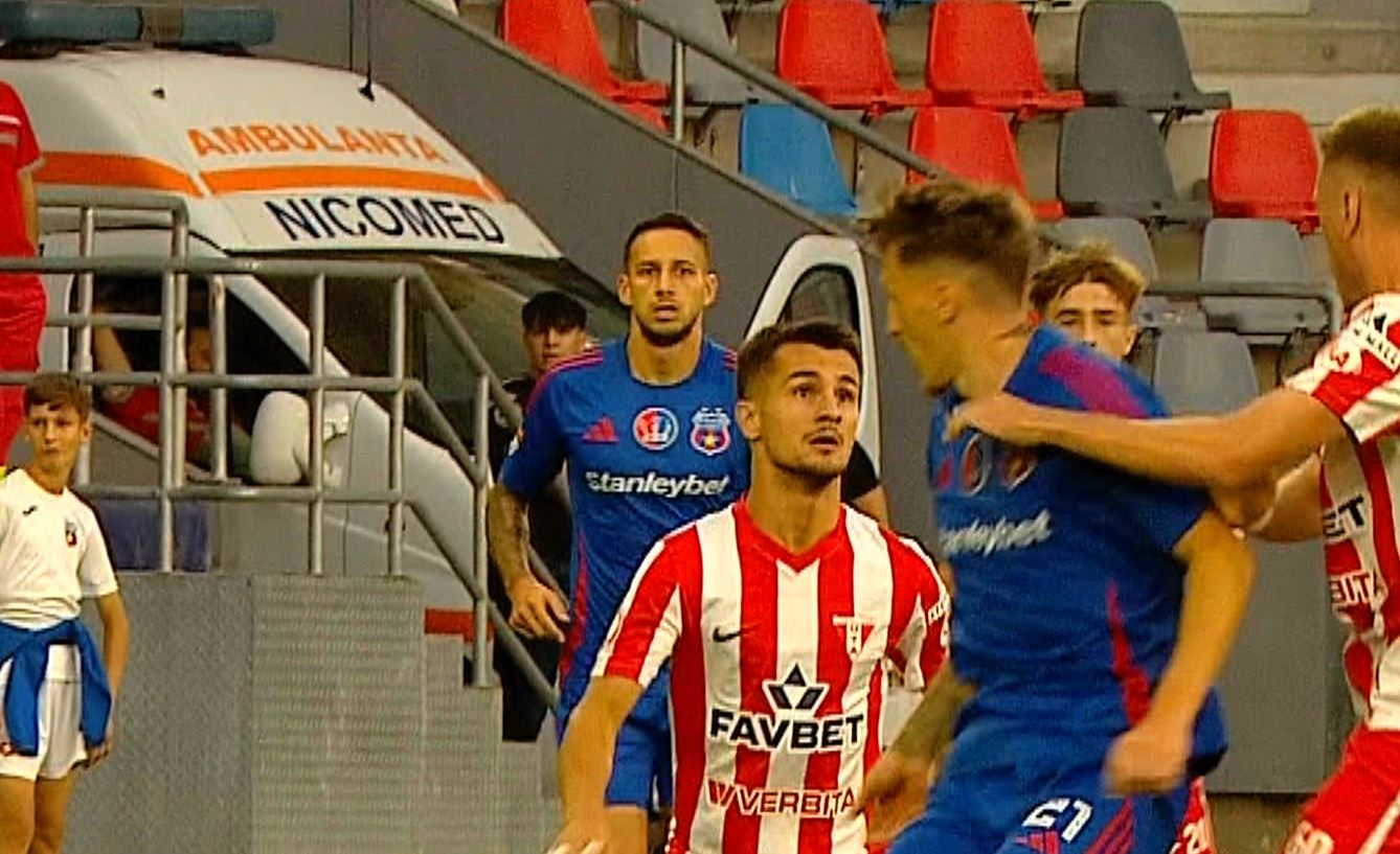 Steaua - UTA 0-0, ACUM, Digi Sport 1. Ocazii la ambele porți. Play-off-ul Cupei României: programul complet