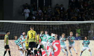 Kairat Almaty v Celtic, UEFA Champions League, Play-Off Round, Second Leg, Football, Almaty Central Stadium, Almaty, Kazakhstan - 26 Aug 2025