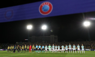 Kairat Almaty v Celtic, UEFA Champions League, Play-Off Round, Second Leg, Football, Almaty Central Stadium, Almaty, Kazakhstan - 26 Aug 2025