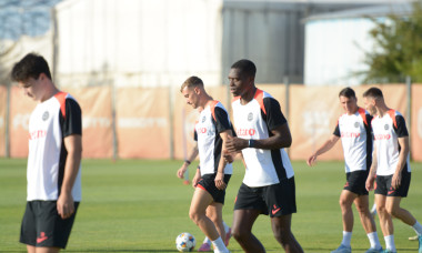 FOTBAL:ANTRENAMENT OFICIAL FCSB MECI FC ABERDEEN, PLAY-OFF UEFA EUROPA LEAGUE(27.08.2025)