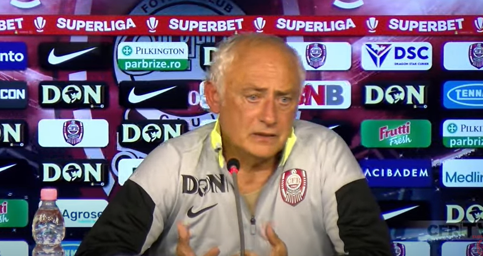 Andrea Mandorlini l-a băgat în ”ședință” pe Louis Munteanu, după scandalul de la CFR Cluj