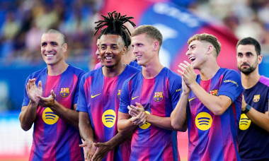 Barcelona v Como, Joan Gamper trophy, Football, Johan Cruyff Stadium, Barcelona, Spain - 10 Aug 2025