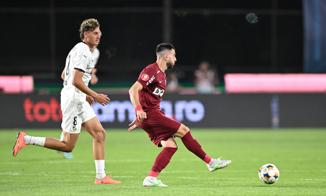 FOTBAL:FC CFR 1907 CLUJ-BK HACKEN, PLAY-OFF UEFA CONFERENCE LEAGUE (28.08.2025)