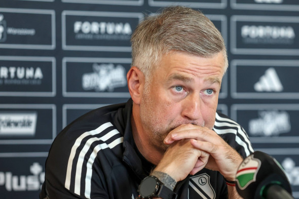 FOOTBALL LEGIA WARSAW PRESS CONFERENCE BEFORE THE MATCH WITH HIBERNIAN CONFERENCE LEAGUE UEFA