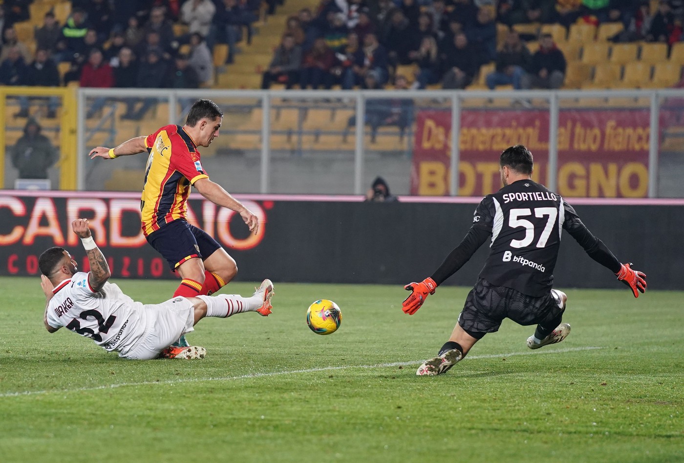 Lecce - AC Milan 0-0, ACUM, la Digi Sport 2. Gol anulat pentru ”Diavoli”