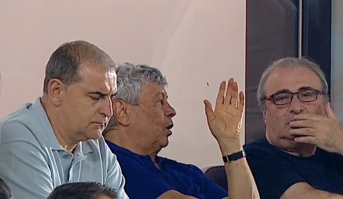 Mircea Lucescu, surprins în tribune la Rapid - UTA! Ce jucători urmărește ”Il Luce” în Giulești