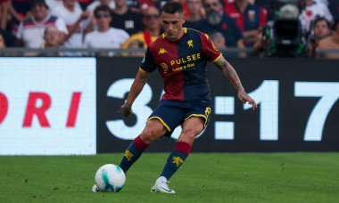 Genoa, Italy. 24th Aug, 2025. Serie A, Day 1, 23-08-2023, Genova, Stadio Ferraris, Genoa - Lecce, in the photo: Nicolae Stanciu Credit: Independent Photo Agency/Alamy Live News