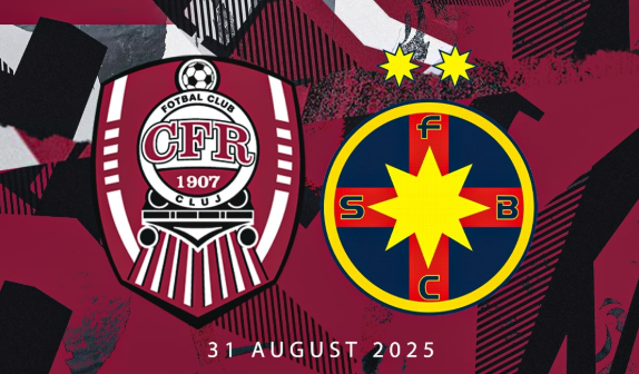 CFR Cluj - FCSB 0-0, ACUM, Digi Sport 1. Ambele formații sunt pe loc de baraj în SuperLiga