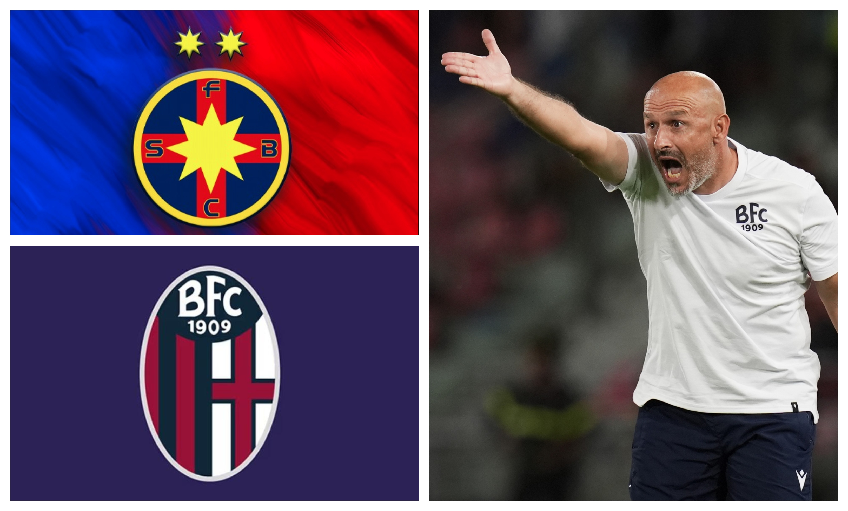 Ce a remarcat antrenorul de la Bologna, înainte de meciul direct cu FCSB din Europa League