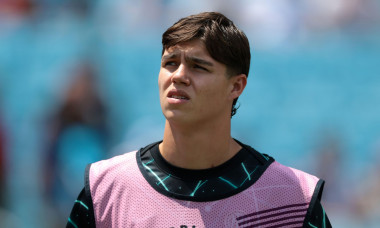 Charlotte, USA. 30th June, 2025. Tomas Palacios of FC Internazionale makes his way to the bench prior to kick off in the Internazionale vs Fluminense FC FIFA Club World Cup match at Bank of America Stadium, Charlotte. Picture credit should read: Jonathan