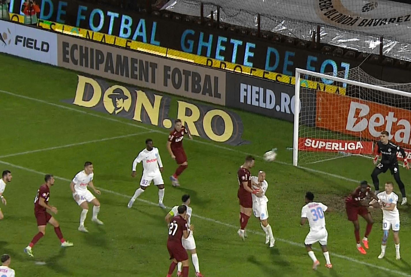 CFR Cluj - FCSB 2-2, ACUM, Digi Sport 1. Juri Cisotti restabilește egalitatea