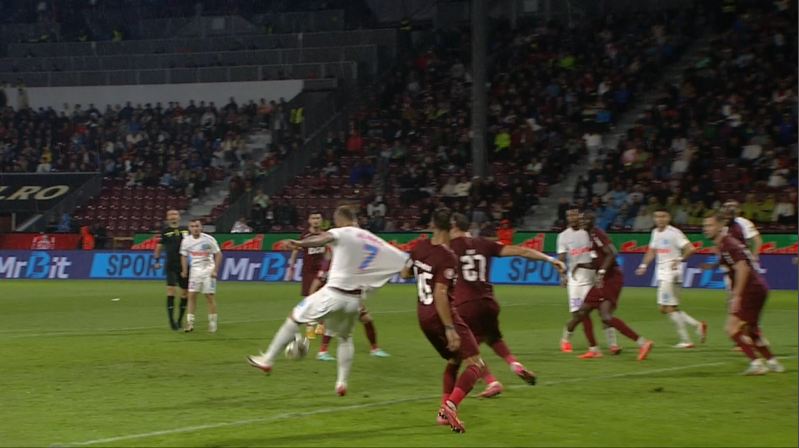Verdict pentru faza în care Alibec a fost tras de tricou, în careul celor de la CFR Cluj