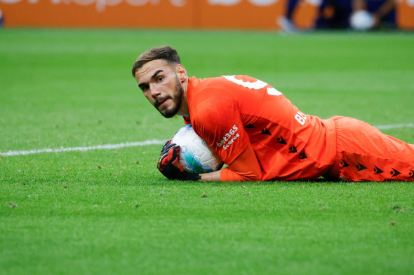 Milano, Italy, August 31 2025. Razvan Sava in action during the Serie A match between FC Internazionale and Udinese at Giuseppe Meazza stadium in Milano, Italy