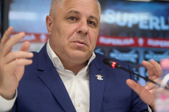 Marius Sumudica, the new coach of Rapid Bucharest, Bucharest, Romania - 21 Aug 2024