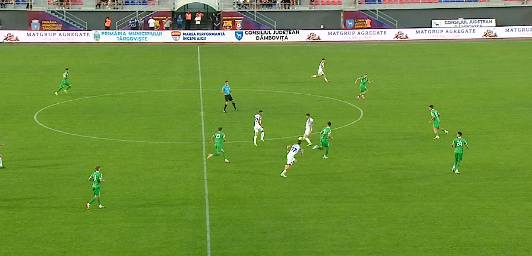 Chindia - Dumbrăvița 1-0, ACUM, pe Digi Sport 1. GOOOL! Florea a deschis scorul! Honciu a trimis mingea în bară!
