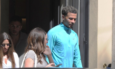 Dele Alli and Cindy Kimberly shopping Downtown, Milan, Italy - 19 Jun 2025