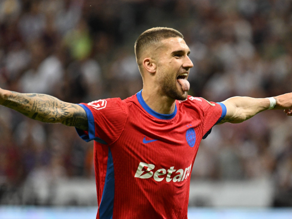 Daniel Bîrligea a surprins după cea mai clară victorie a FCSB-ului în SuperLigă: "Nu am cuvinte"