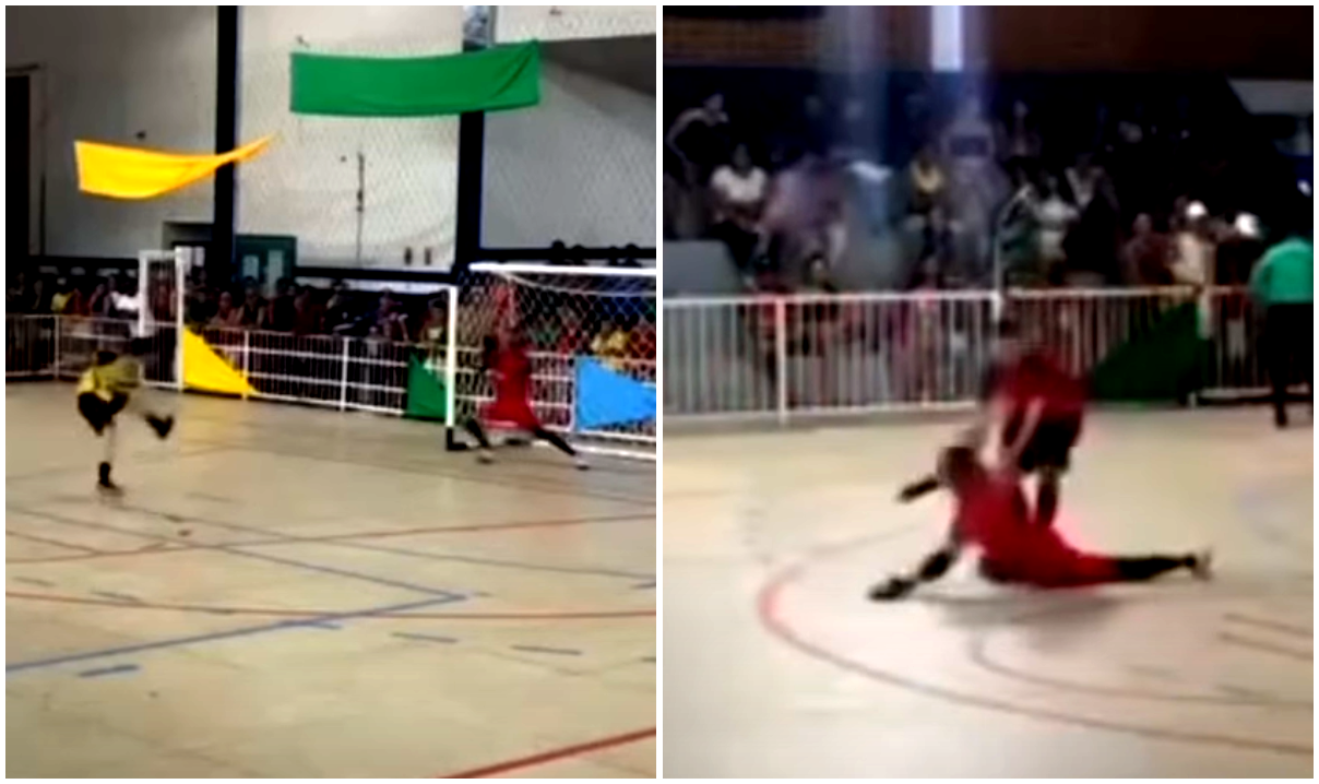 A apărat un penalty și peste câteva secunde a murit! Imagini cu puternic impact emoțional