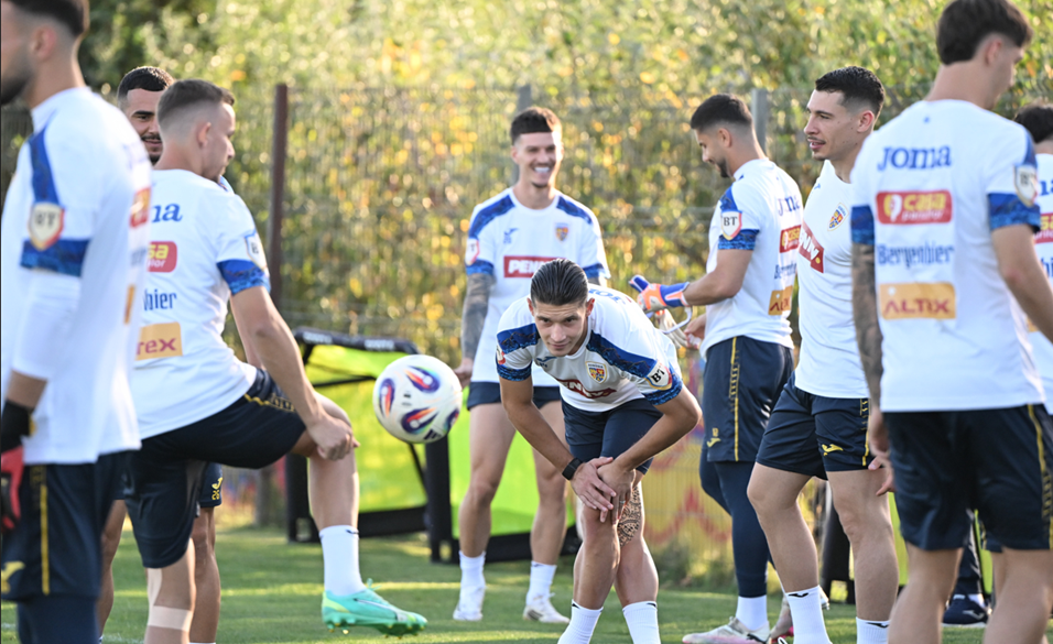 Primul 11 al României la meciul cu Canada! Louis Munteanu s-a accidentat la încălzire și e OUT