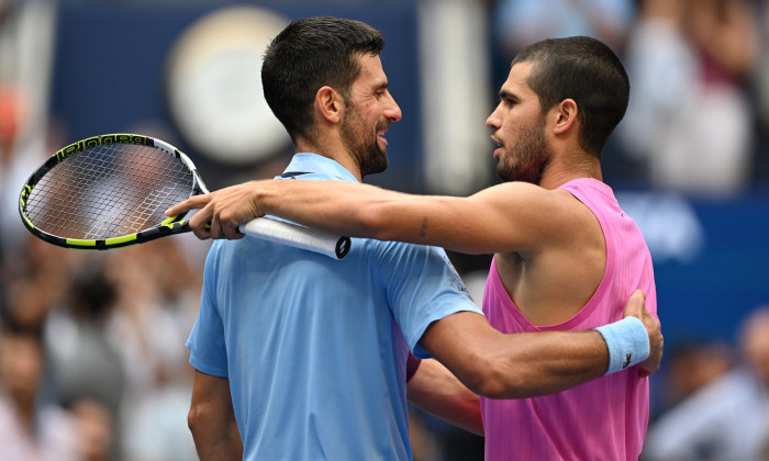 (SP)U.S. NEW YORK TENNIS US OPEN MEN'S SINGLES SEMIFINALS