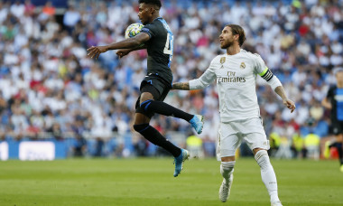 Real Madrid Vs Club Brugge in Madrid, Spain - 01 Oct 2019