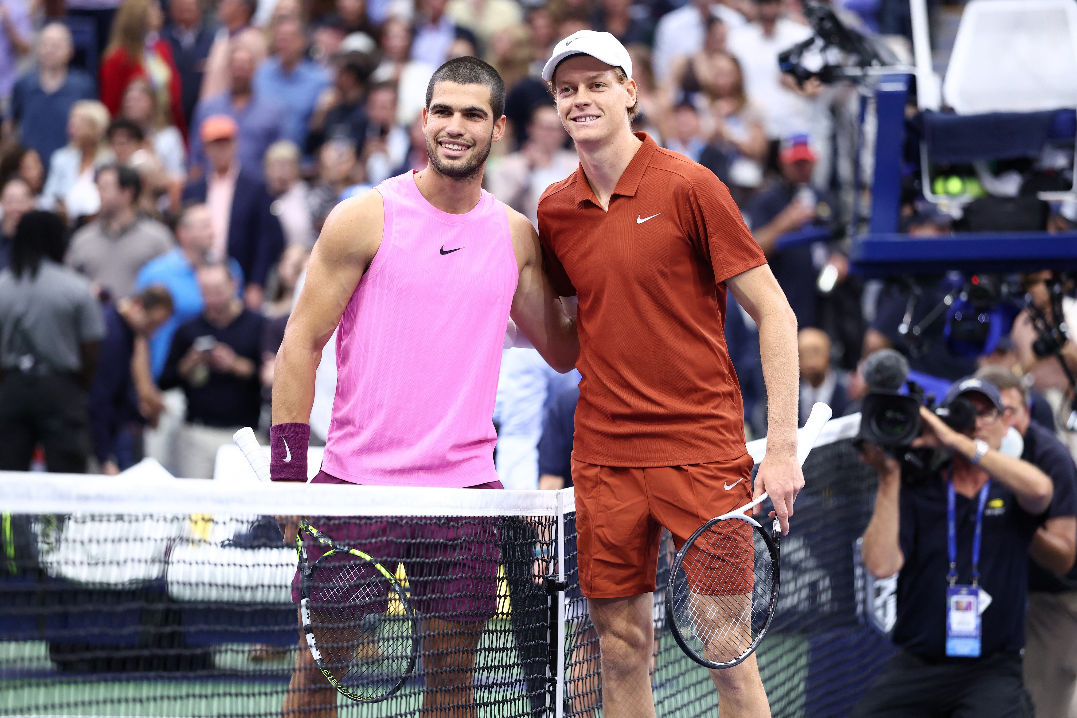 Jannik Sinner - Carlos Alcaraz, ACUM în finala de la US Open! Spaniolul a câștigat primul set