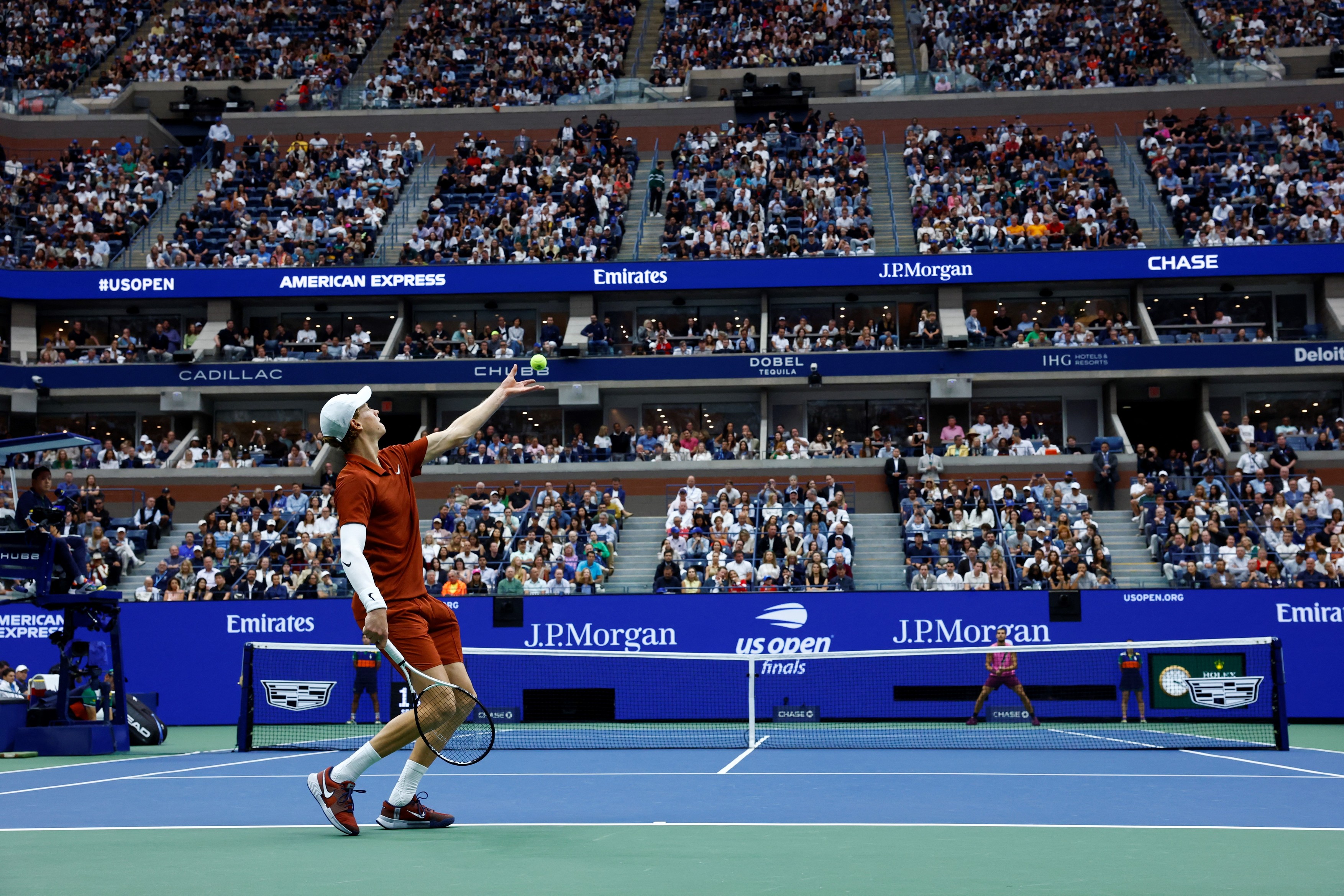Jannik Sinner - Carlos Alcaraz, ACUM în finala de la US Open! 1-1 la seturi! Meciul a fost amânat de Donald Trump