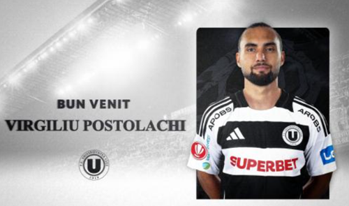 Virgiliu Postolachi a semnat cu U Cluj! Câți bani au plătit ”Șepcile Roșii”